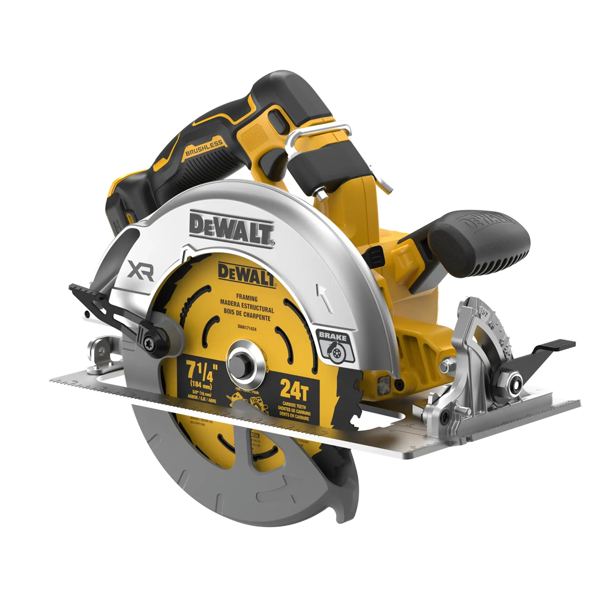 20V MAX* XR&reg;Brushless Cordless 7-1/4-in. Circular Saw (T