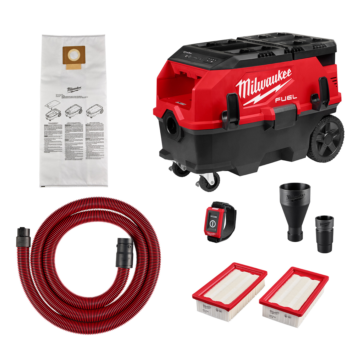 (image for) M18 FUEL 9 Gallon Dual Battery Dust Extractor with PACKOUT C