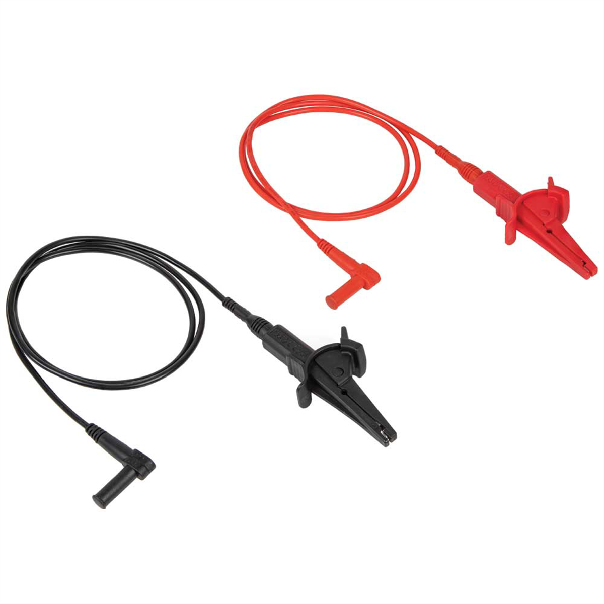 Heavy-Duty Alligator Clip Test Leads, 10-Foot