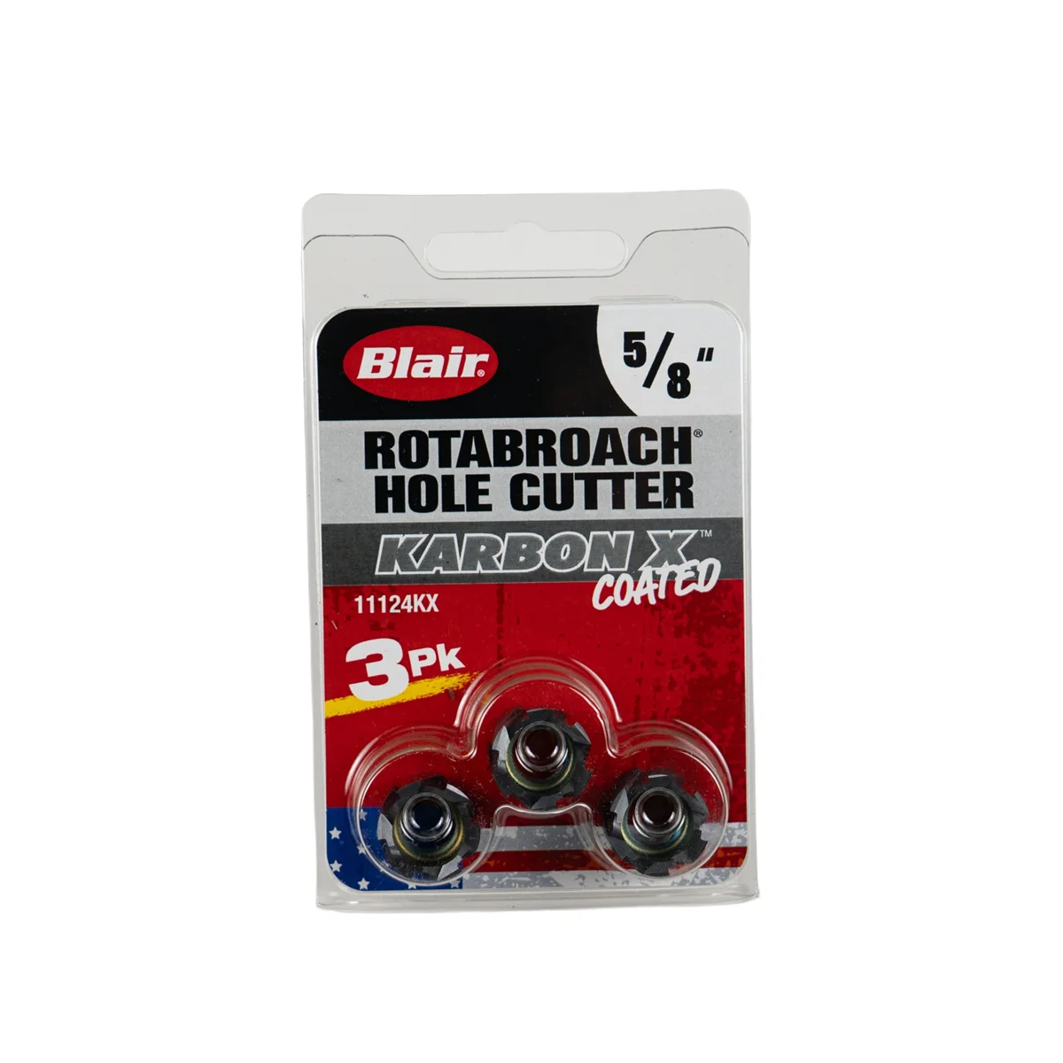 (image for) Karbon X Rotabroach 5/8" Hole Cutter 3-Pack