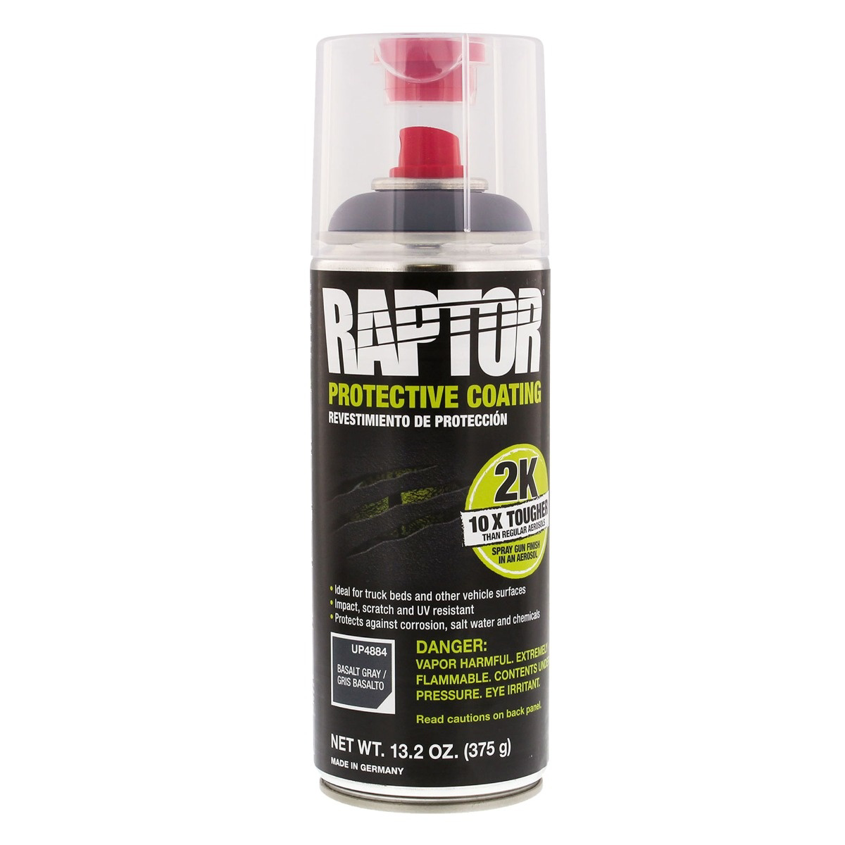 RAPTOR UP4884 2K Bedliner Aerosol, 13.2 oz Aerosol...