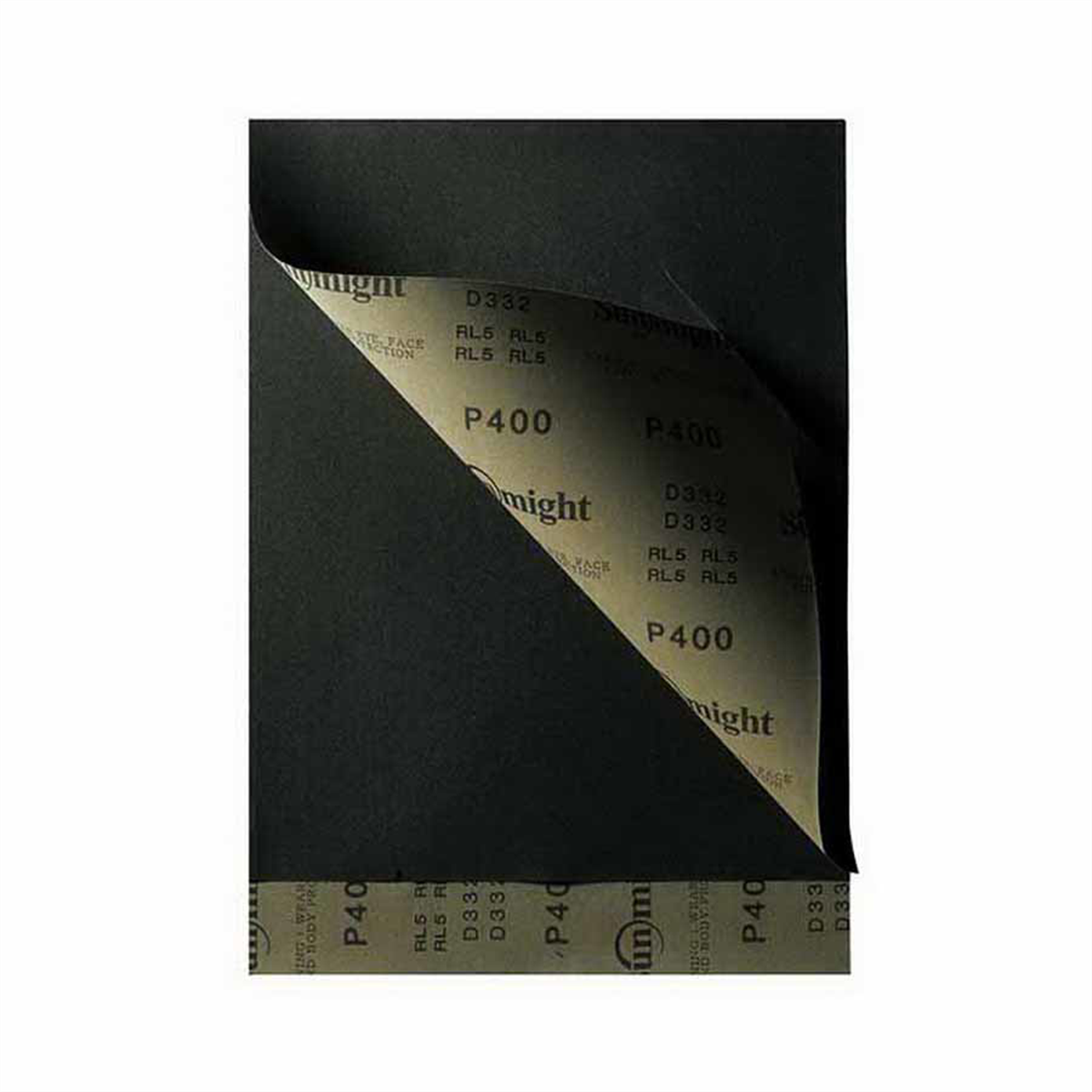 08116 Plain Sheet, 9 in W x 11 in L, P400 Grit, Al...