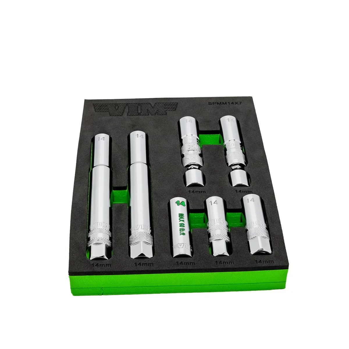 7 PC. 14MM SPARK PLUG MASTER SET