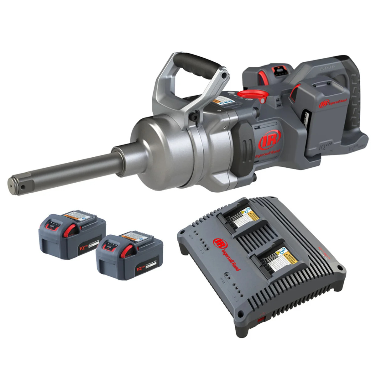 (image for) 1" 20V Cordless Forward Torque Limited Impact Wrench 4 Batte