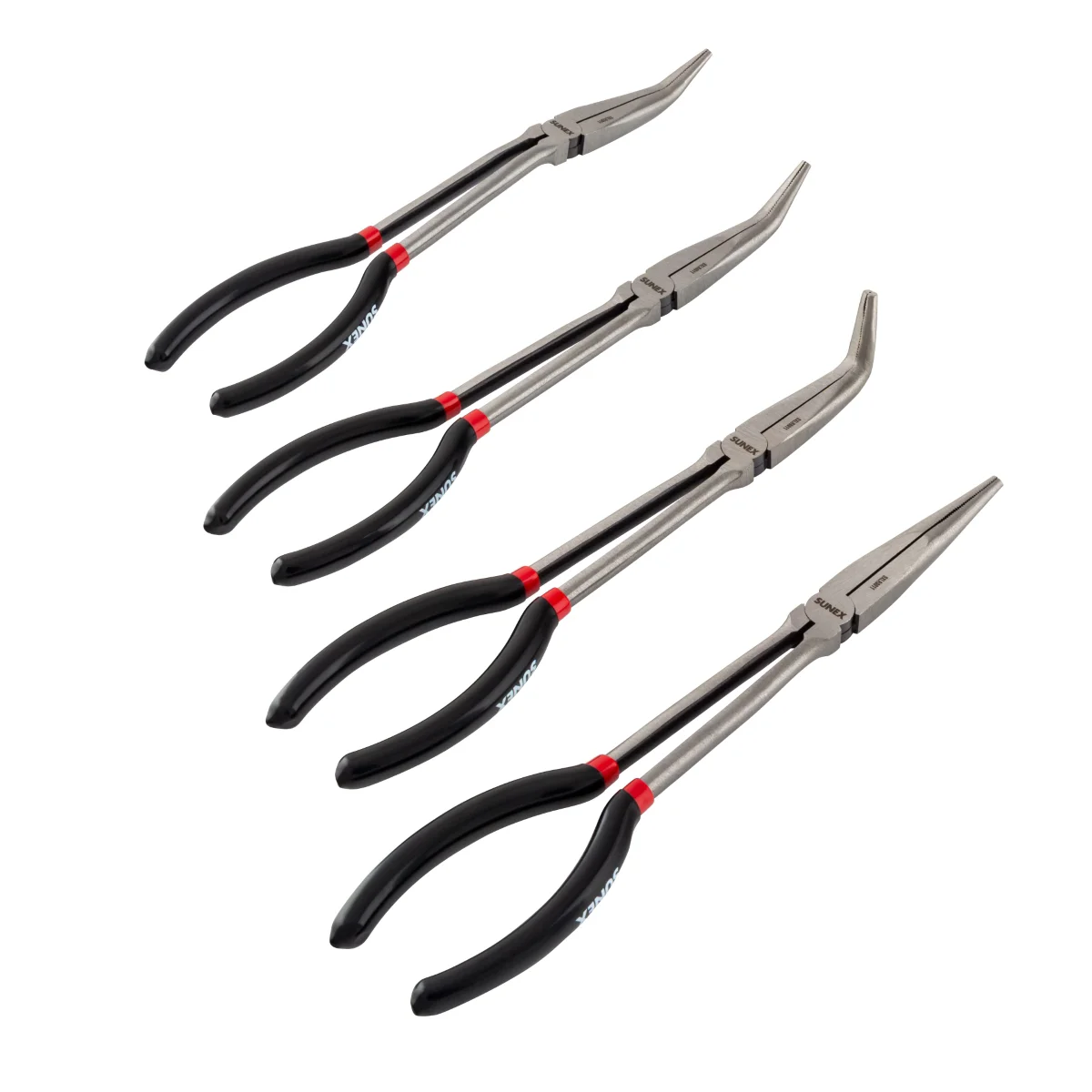 (image for) 4 Piece 11 Inch Long Reach Pliers Set