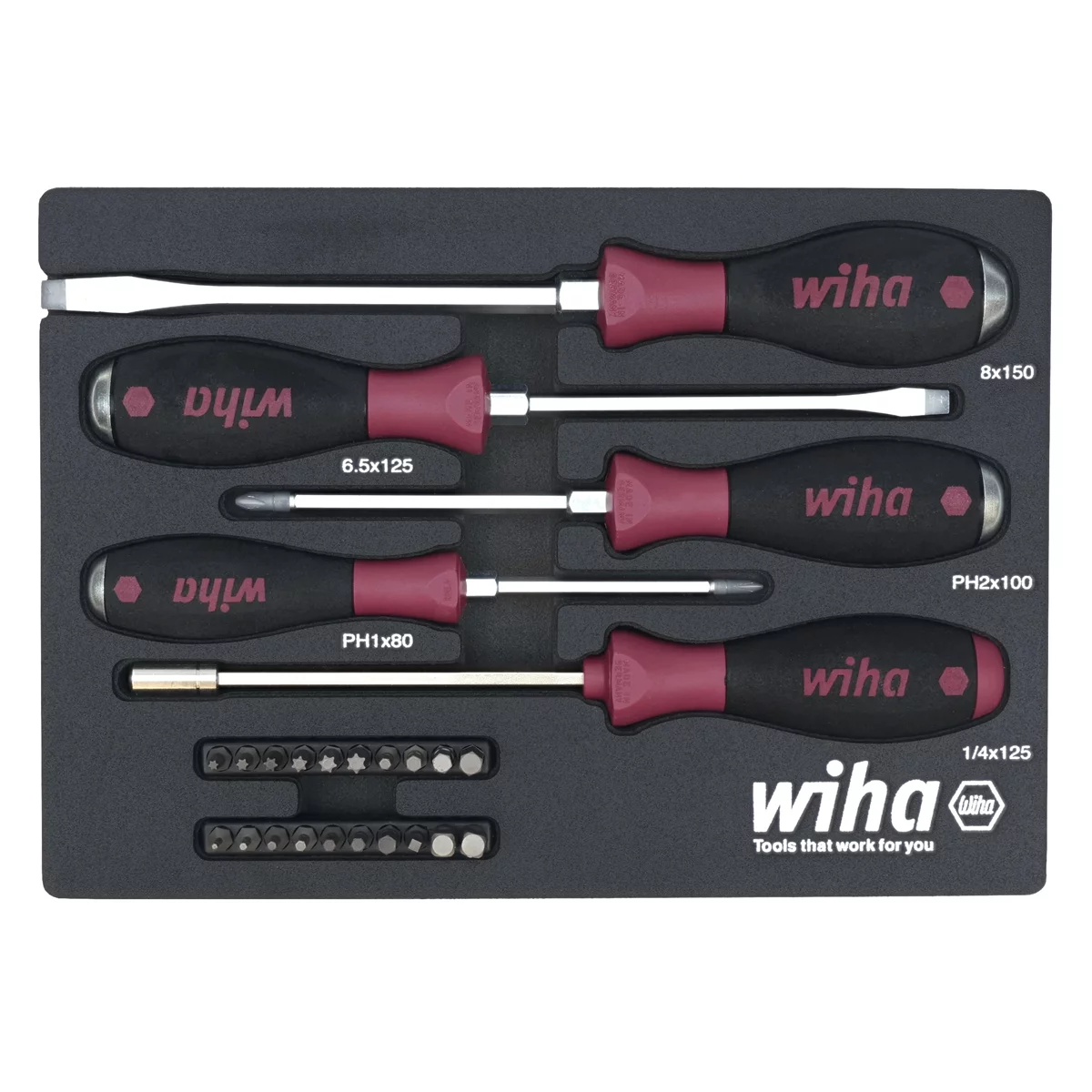 25 Piece MicroFinish Foam Tray Set