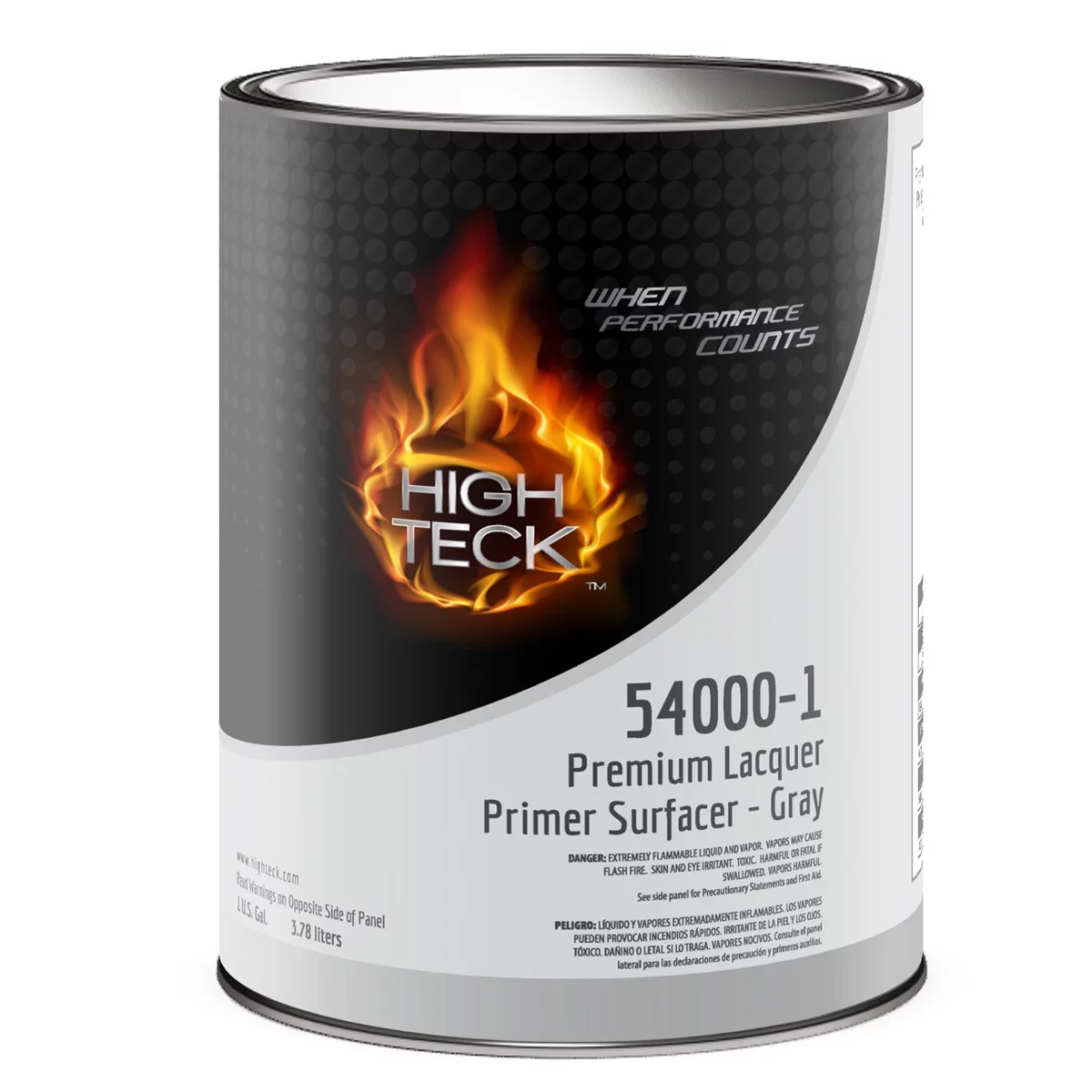 High Teck 54000-1 Premium Lacquer Primer Surfacer Gray