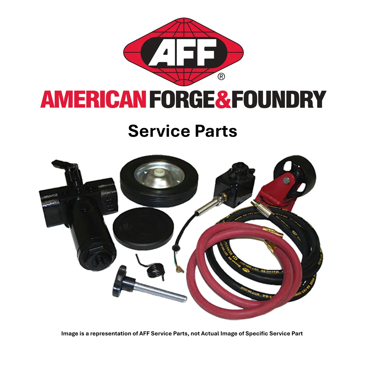 Service Part - Hydraulic Long Ram - For AFF Model Number - 3