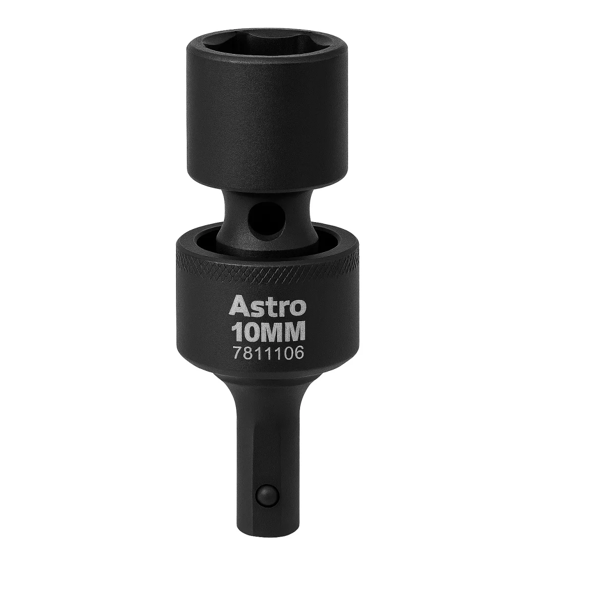 (image for) 10mm 1/4 Inch Square and Hex Drive Magnetic Universal 6pt Im