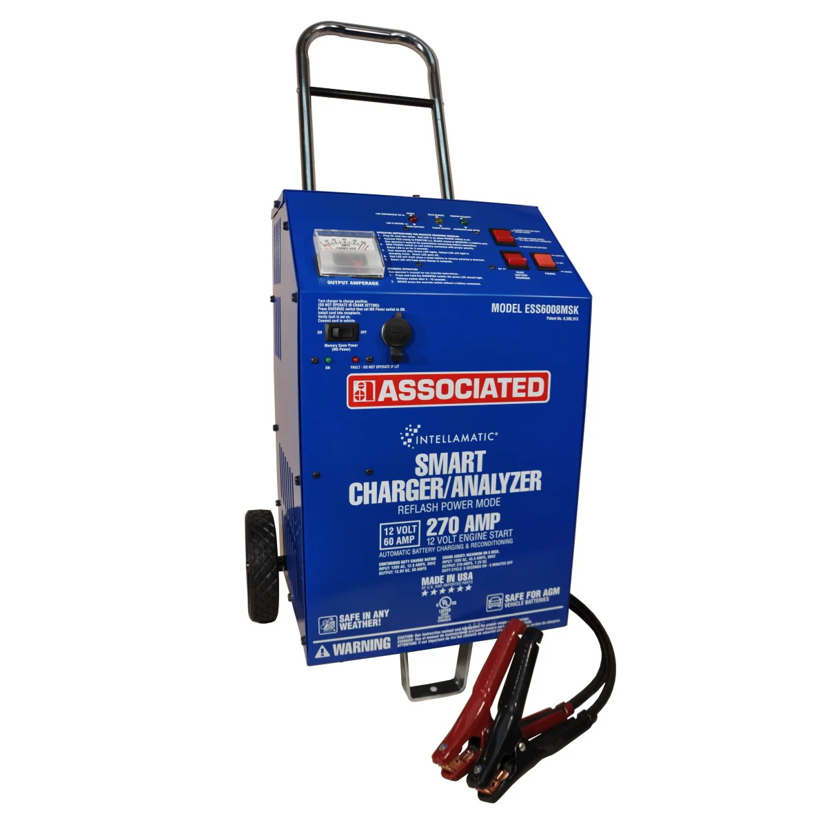 (image for) CHARGER/ANALYZER 12V 60AMP/270 AMP BOOST/POWER