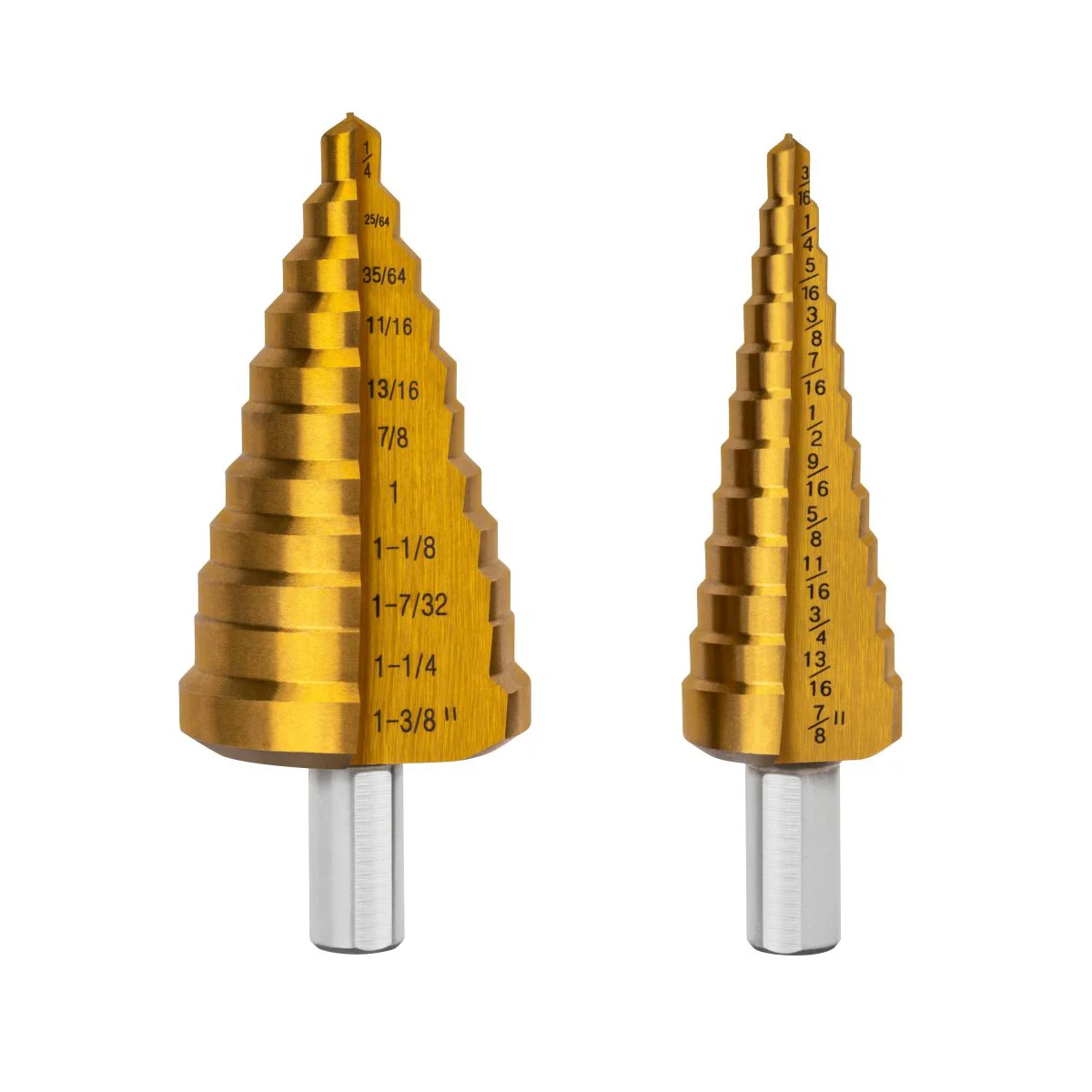 (image for) 2 pc Step Drill Bit Set