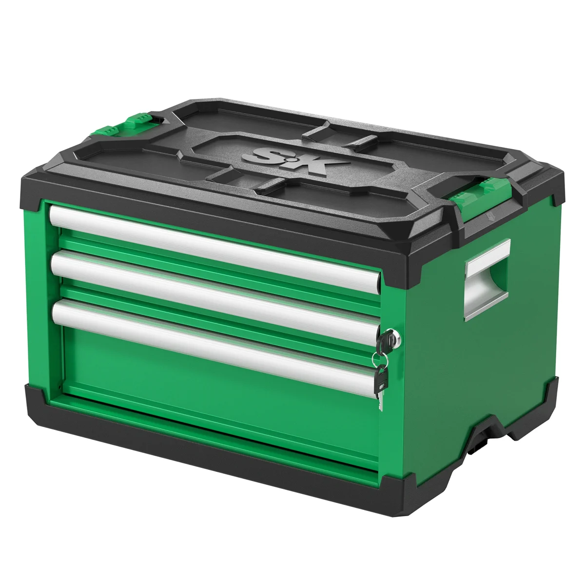 (image for) 3-Drawer Modular Stackable Tool Box, 2 Shallow & 1...