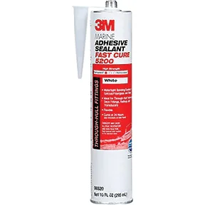 (image for) Marine Adhesive Sealant 5200FC, Fast Cure, White, ...