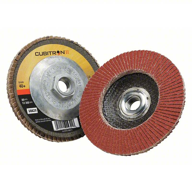 (image for) Abrasive Flap Disc 4-1/2 IN X 5/8-11 40Y T29 967A...