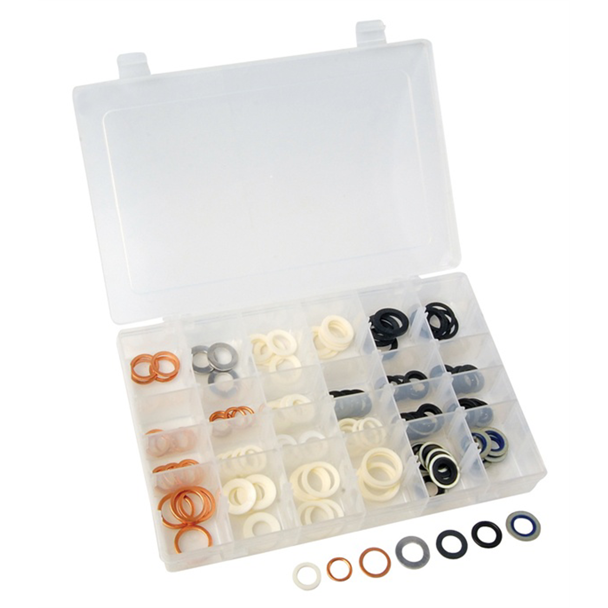 (image for) 120 Pc. Oil Drain Plug Gasket Assortment