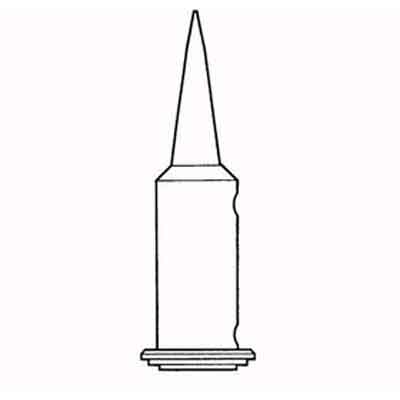Flat Soldering Tip 1/32 In
