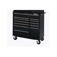 Pro Series 12-Drawer Tool Cart - Black