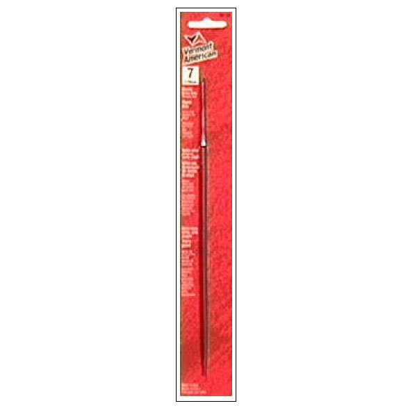 Double Extra Slim Taper Triangle File, 7 In