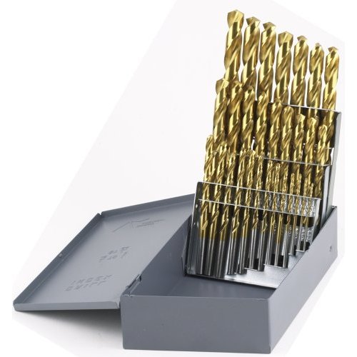 Vermont American 12525 Titanium Drill Bit Set 3/8 In Shank