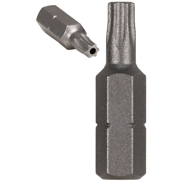 Security Torx Screwdriving Insert Bit, TX8 - 2/Pk.