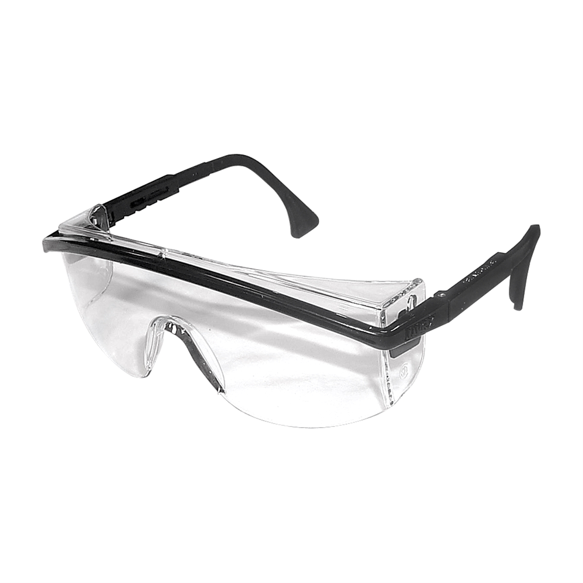 Duoflex Safety Glasses - Astrospec 3000 - Black/Clear Lens