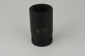 1 In Dr Impact Socket, 6 Pt, Deep, 35mm