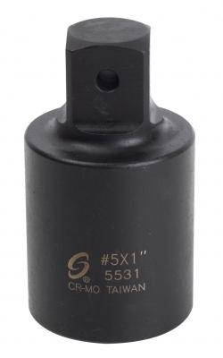 #5 Spline F 1\" M Adapter