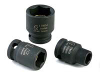 1/2 In Dr Impact Socket, 6 Pt, Deep, 20mm