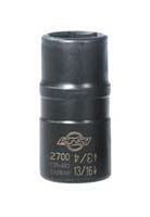 1/2 Dr Impact Flip Socket, Std, 3/4 In x 13/16 In