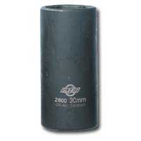 1/2 In Dr Spindle Nut Socket Set, 6 Pt, 30mm, 36mm