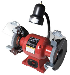 1/2 Hp, 6 In Bench Grinder w/ Light