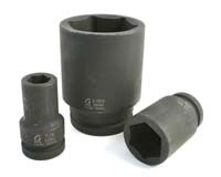 1 Inch Drive Impact Socket 6 Pt Deep, 33mm