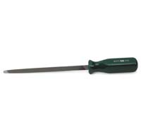 Slim Taper Triangle File w/ Handle - 7 In