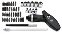 (image for) Combination Ratcheting Screwdriver/T-Handle Set - 47 Piece