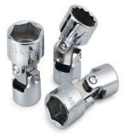1/4 In Drive 12 Pt Fractional Flex Socket - 11/32 In