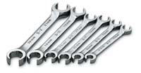 SuperKromer Metric Flare Nut Wrench Set - 6 Piece