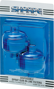 Sharpe 8100 Model F-2 Disposable In-Line Air Filter 2-Pack