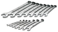 12 Pt Metric Professional Combination Wrench Set - 15 Piec