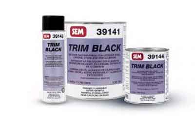 Trim Black Auto Refinishing Spray