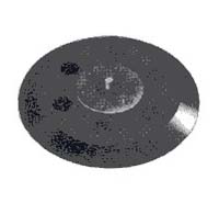 c. Round Epoxy-Fiberglass Sanding Pads - 6 In PSA