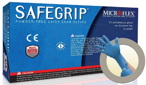 Safe Grip Powder-Free Latex Gloves - Medium