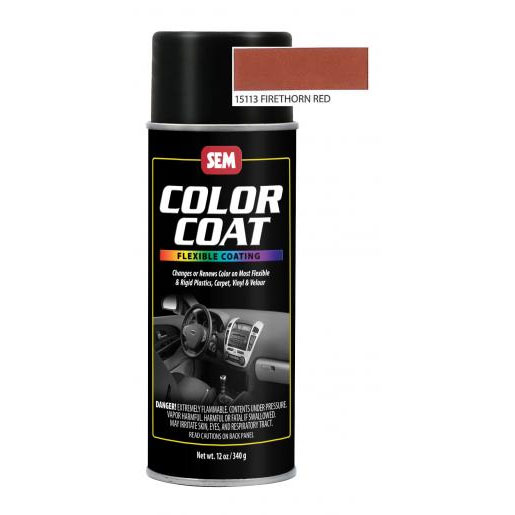 SEM Products 15113 Color Coat 16 Oz Aerosol Firethorn Red SEM15113