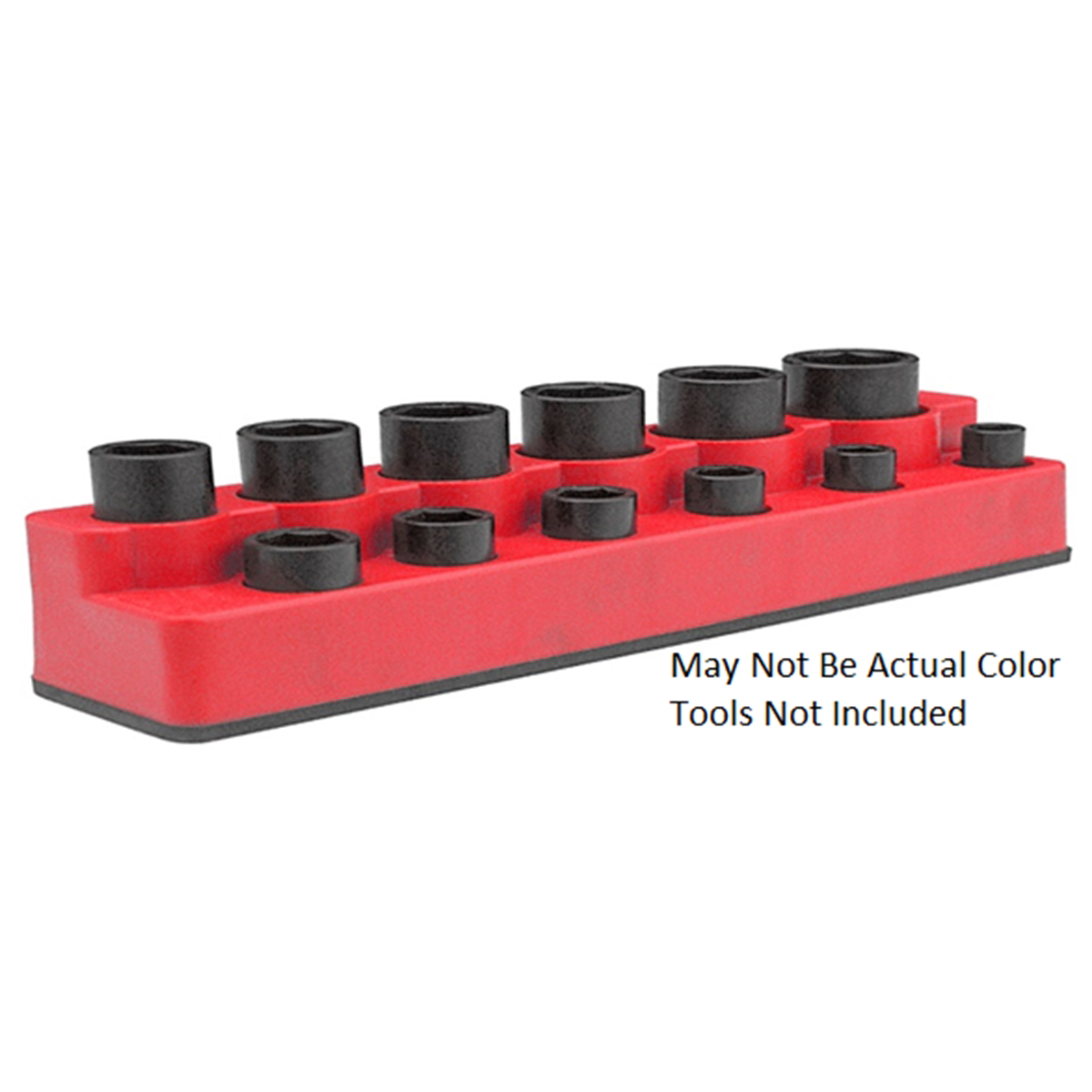 3/8 In Drive Impact Deep Socket Organizer w/ Magnetic Base