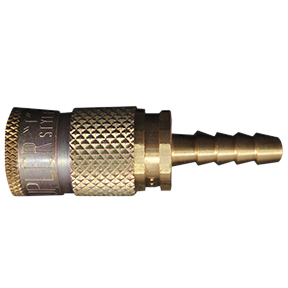 T-Style Coupler - 1/4 In Hose Barb -