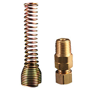 Male NPT Swivel Hose End -1/4 In ID - 1/4 In NPT