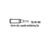 Soldering Tip 4mm Dia Spade