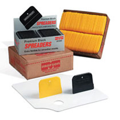 Black Plastic Spreaders - 3 x 4 - 72-Pc