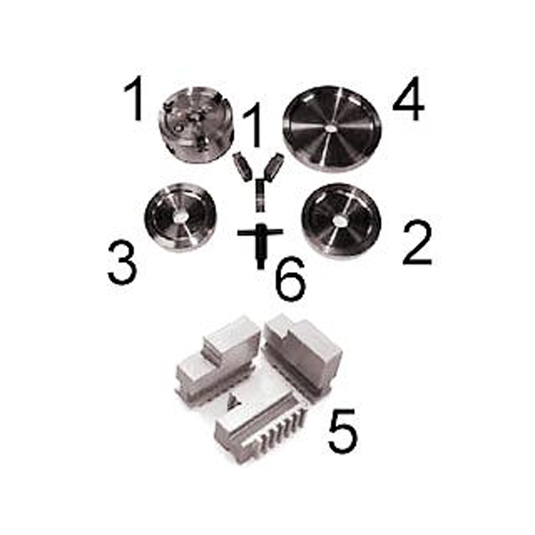 Deluxe Kwik-Chuck Adapter Kit 2.12" - 5.75"