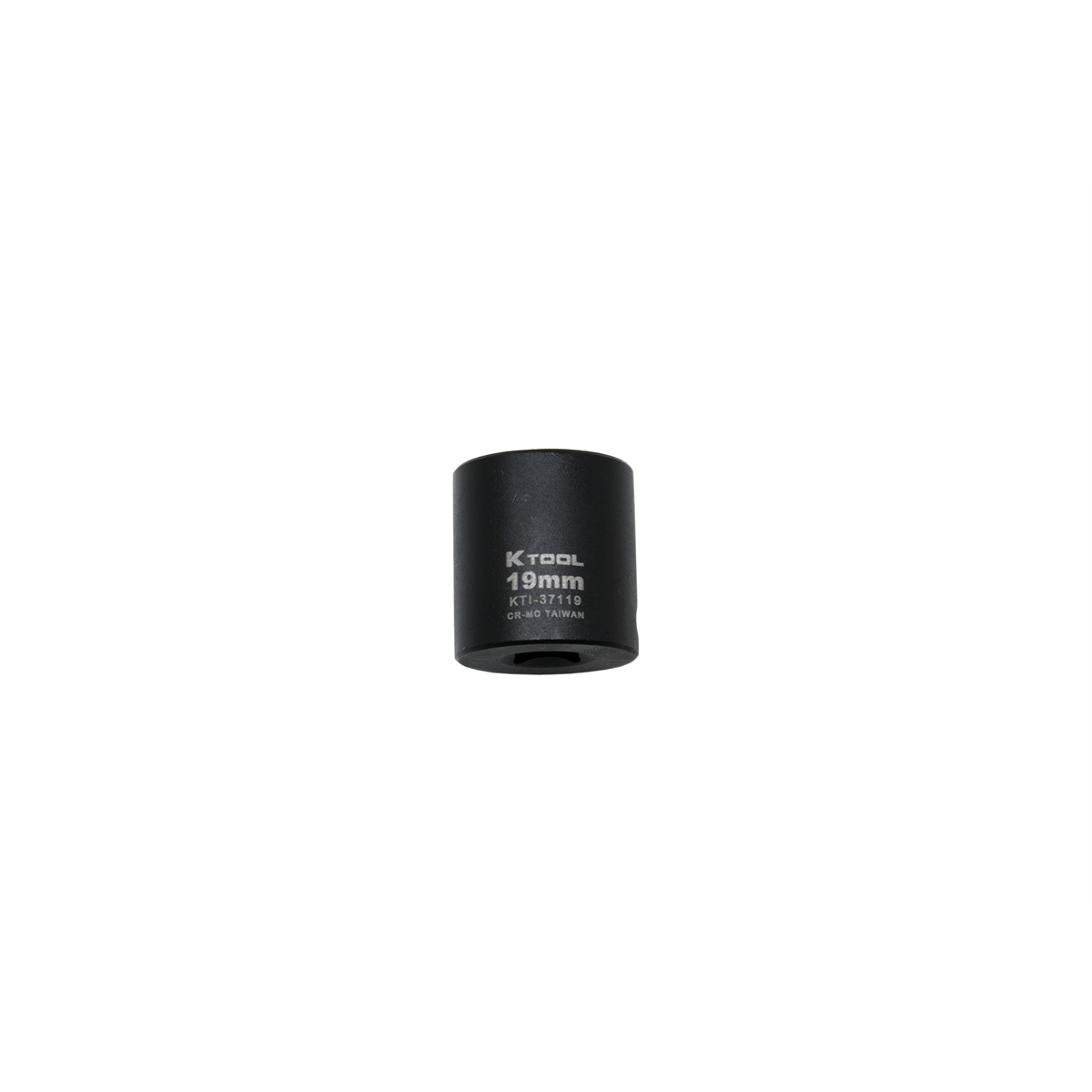 Standard Impact Socket - 3/8 In Dr 6 Pt - 19mm