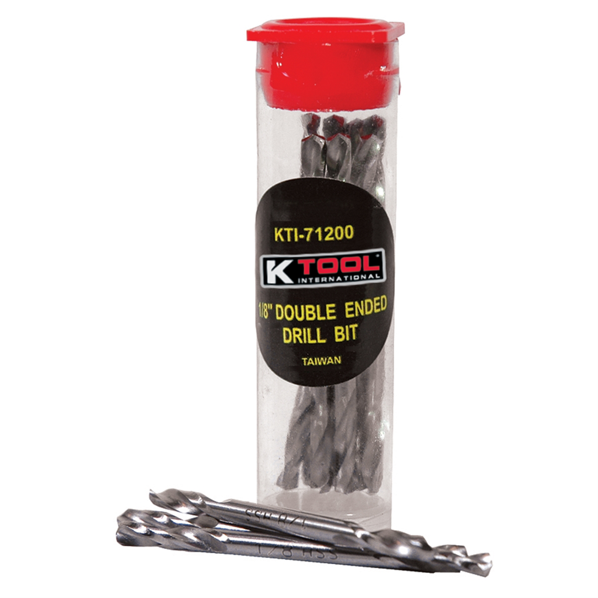 K Tool 71200 Double End Drill Bits - 1/8 In - 10 Pack
